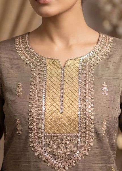 Silk Embroidered Pant Style Suit Series