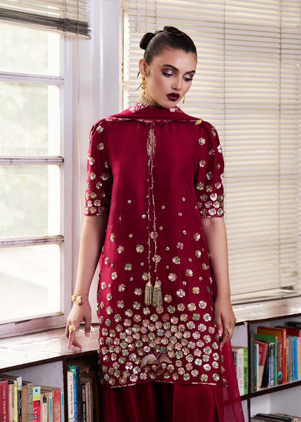 Hussain Rehar | Ss Luxury Pret SS'25 - Rasp