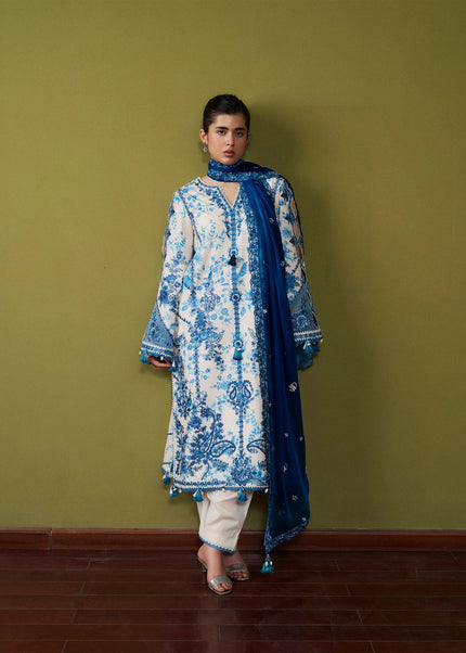 Hussain Rehar | Pret SS '26 - Porcelain