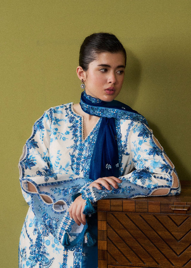 Hussain Rehar | Pret SS '26 - Porcelain