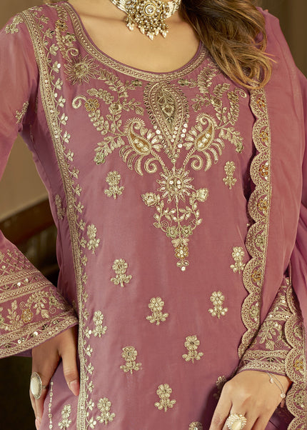 Organza Embroidered Pant Style Suit Series