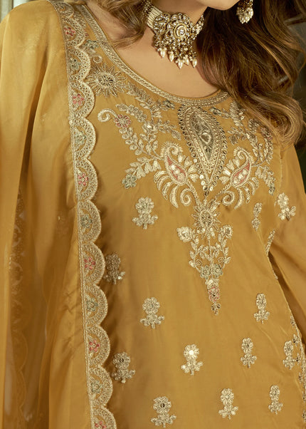 Organza Embroidered Pant Style Suit Series