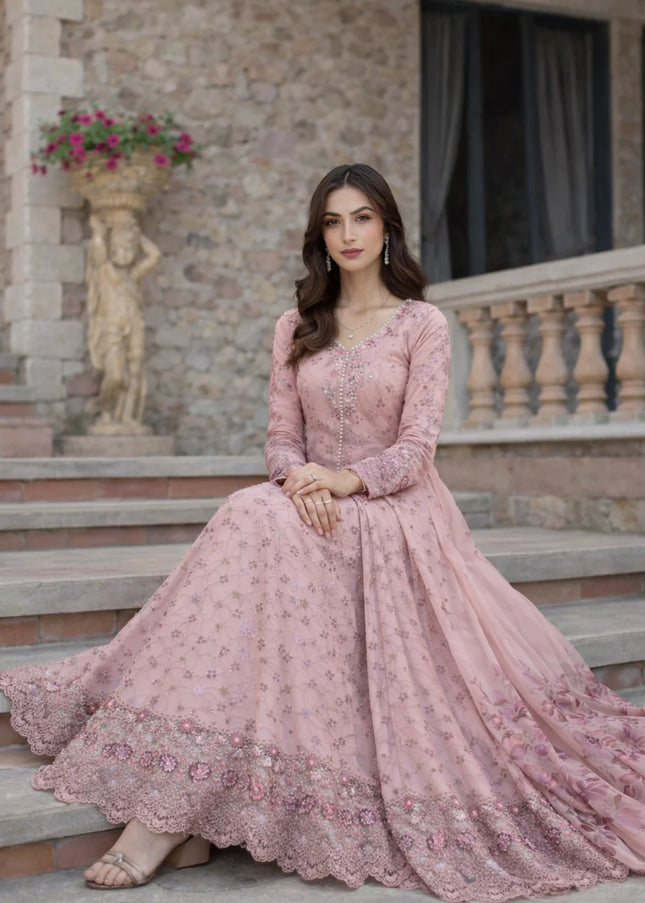 Noor By Saadia Asad | Noor Luxury Eid Schiffli Laserkari '26 - Sorina