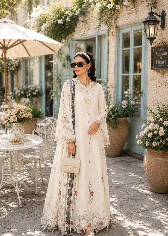 Noor By Saadia Asad | Noor Eid Luxury  Printskhaas '26 - Ivory Heritage