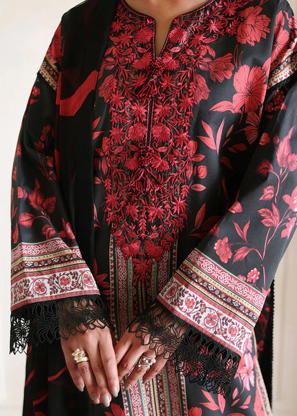 Roheenaz | Eclat Garden Printed Lawn - Iris Garden