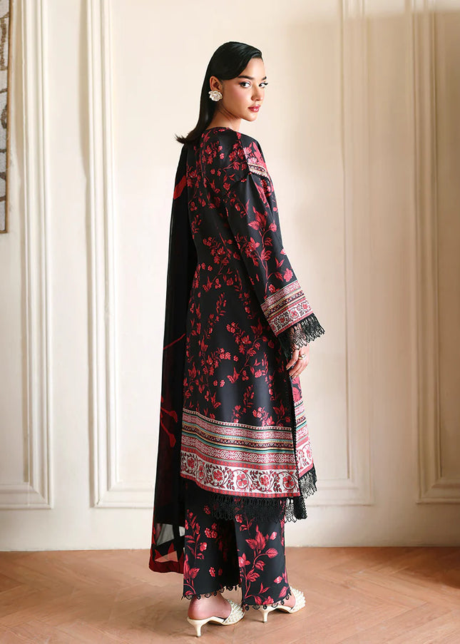 Roheenaz | Eclat Garden Printed Lawn - Iris Garden