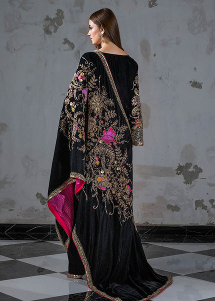 Velvet Hand Embroidered P-316