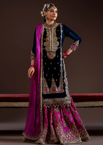 Velvet Hand Embroidered P-292