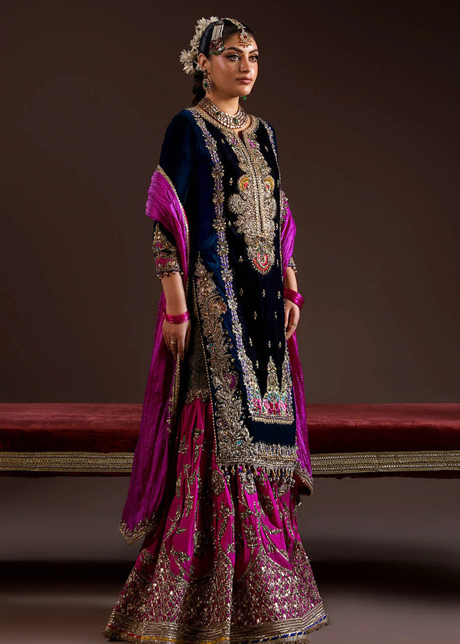 Velvet Hand Embroidered P-292