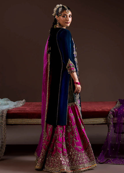 Velvet Hand Embroidered P-292