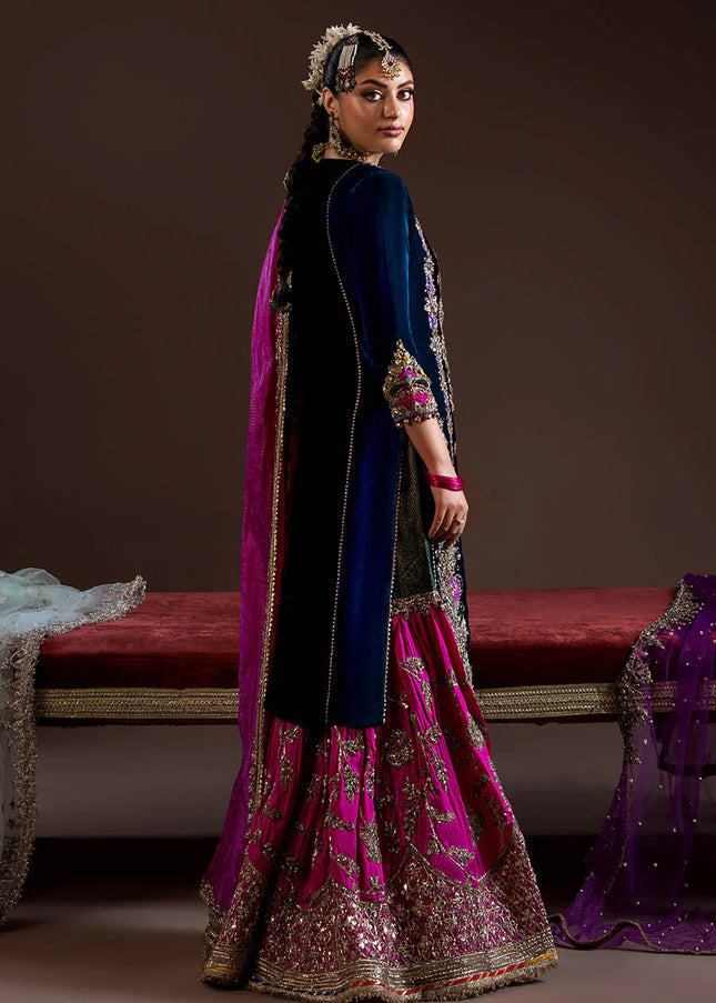 Velvet Hand Embroidered P-292