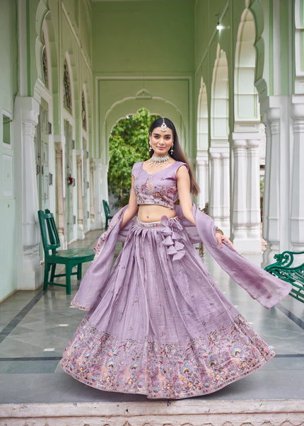 Gold Crush Embroidered Lehenga Choli Series