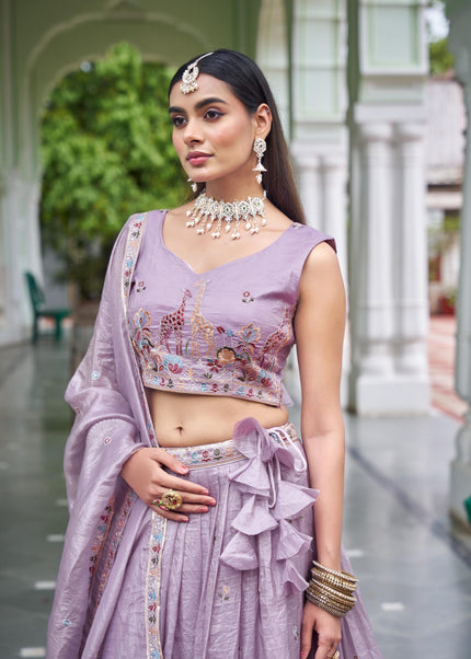 Gold Crush Embroidered Lehenga Choli Series