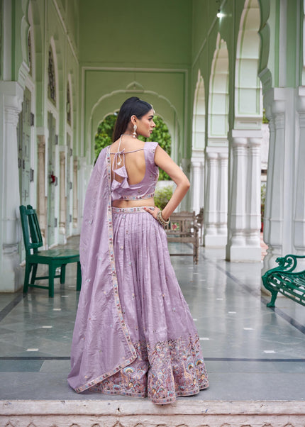 Gold Crush Embroidered Lehenga Choli Series