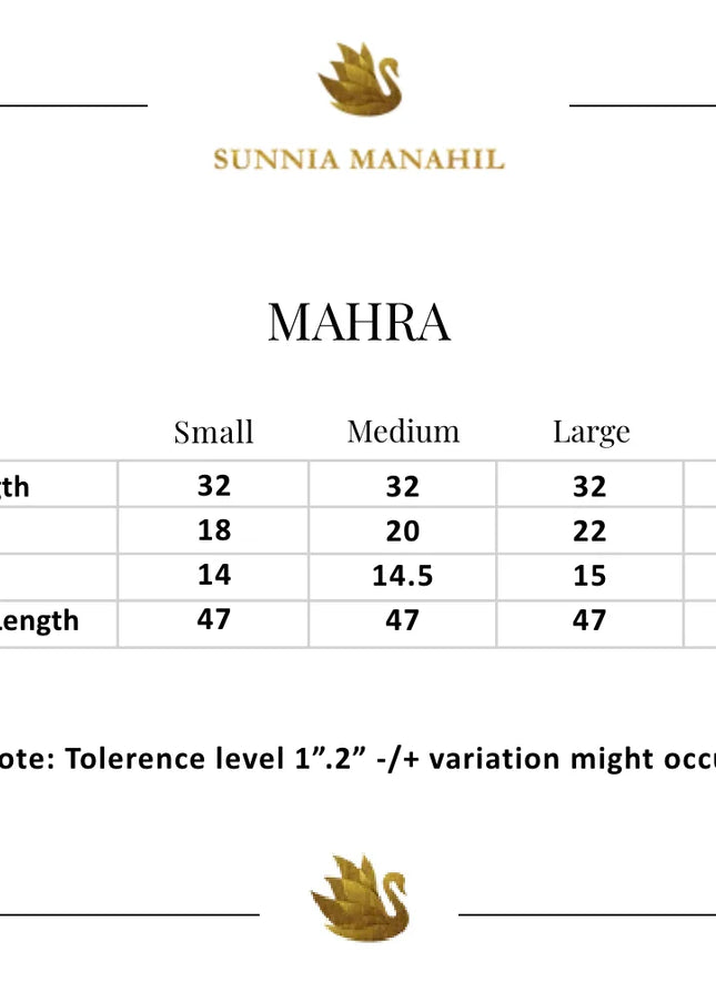 Sunnia Manahil | Sia Formals '26 - Mahra