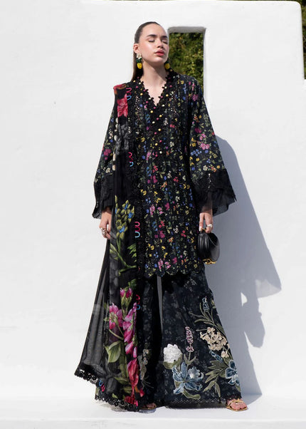 AJR Couture | Printkari 25 - Midnight Flora