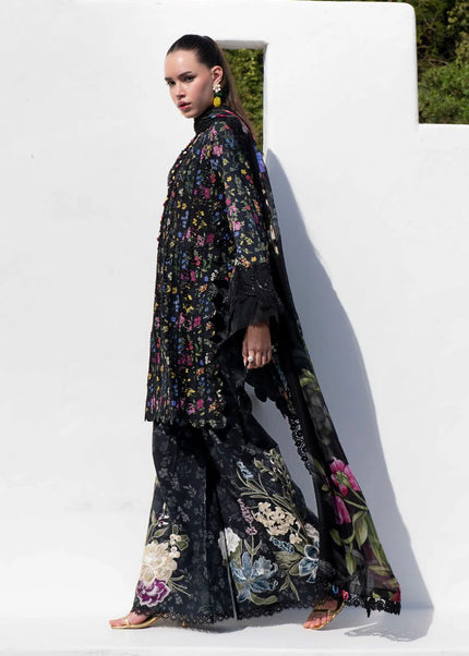AJR Couture | Printkari 25 - Midnight Flora