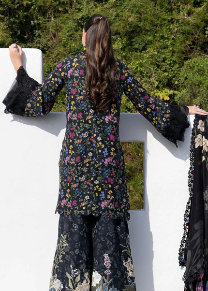 AJR Couture | Printkari 25 - Midnight Flora