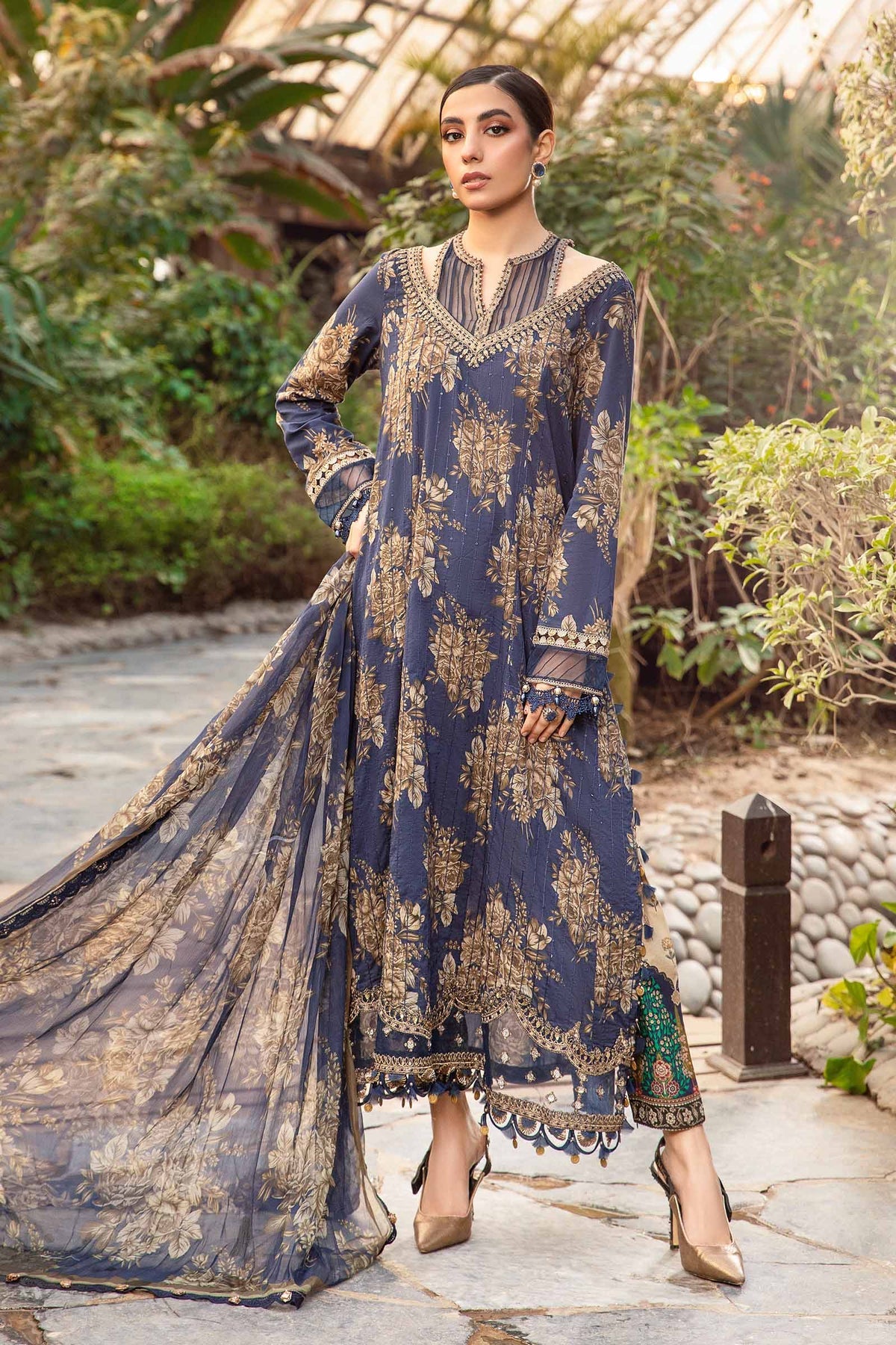 maria b formal dresses with prices Maria B Suit Pink SF-W22-21 Evening Wear Formal Wear 2022 Sara Clothes