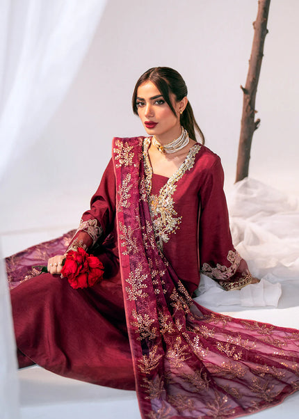 AJR Couture | Luxe Pret Eid Drop - Scarlet