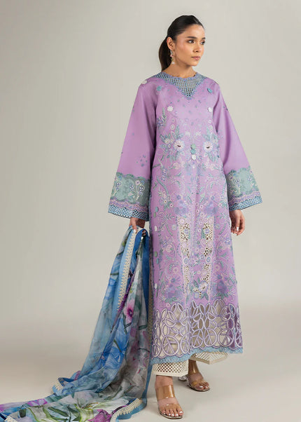 Mushq | Manaram Luxury Lawn '25 - Glowing Pulse