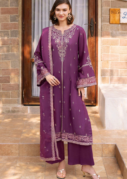 Motifz | Embroidered Lawn - Mandarino