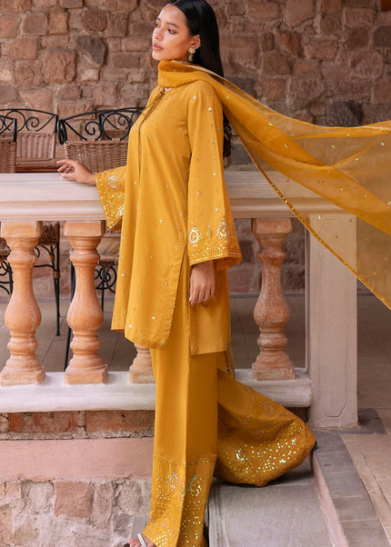 Motifz | Embroidered Lawn - Lampone