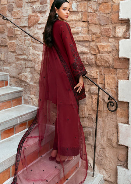 Motifz | Embroidered Lawn - Avocado