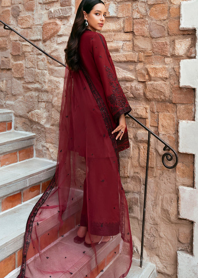 Motifz | Embroidered Lawn - Avocado