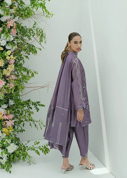 Nimrah | Occasion Wear - Mauve