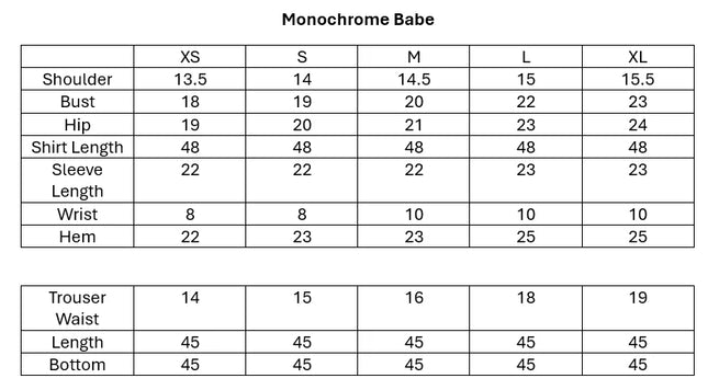 Erum Khan | Dulcie Babes - Monochrome Babe
