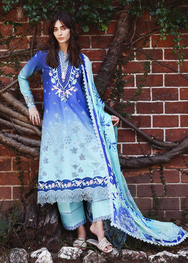 Mushq | Solace Ombre Chikankari - Moonlit Ease