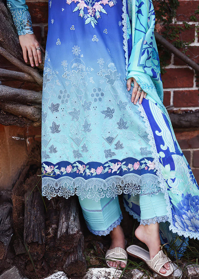 Mushq | Solace Ombre Chikankari - Moonlit Ease