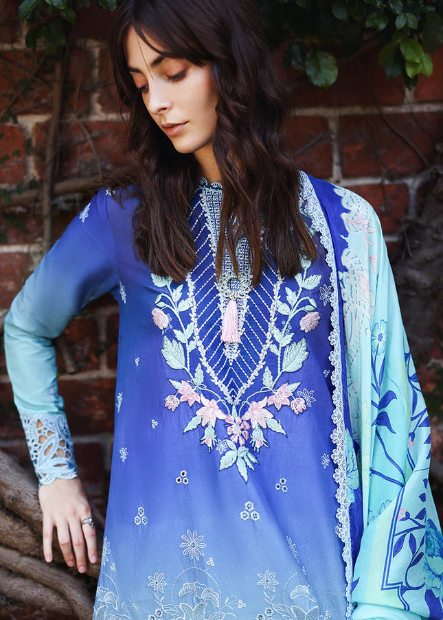 Mushq | Solace Ombre Chikankari - Moonlit Ease