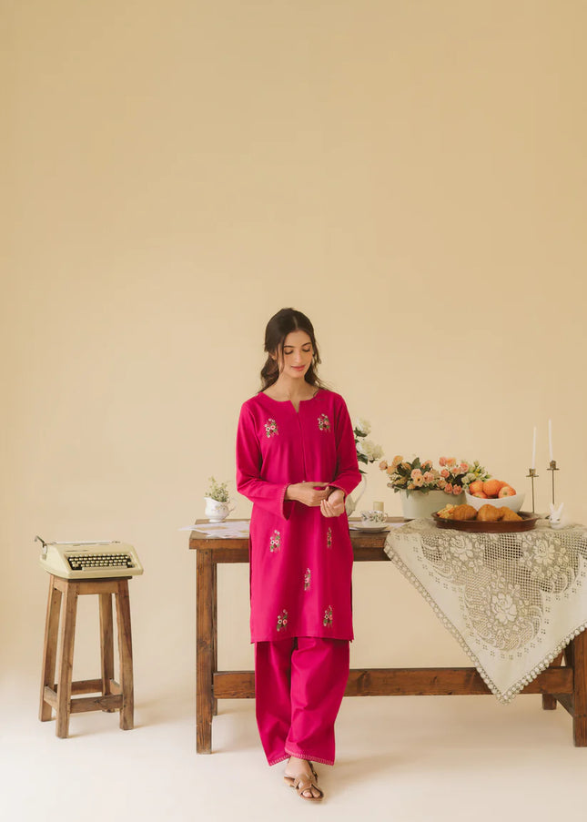 PASHMA KHAN - Dear October - Winter Basics - Pink Sorbet