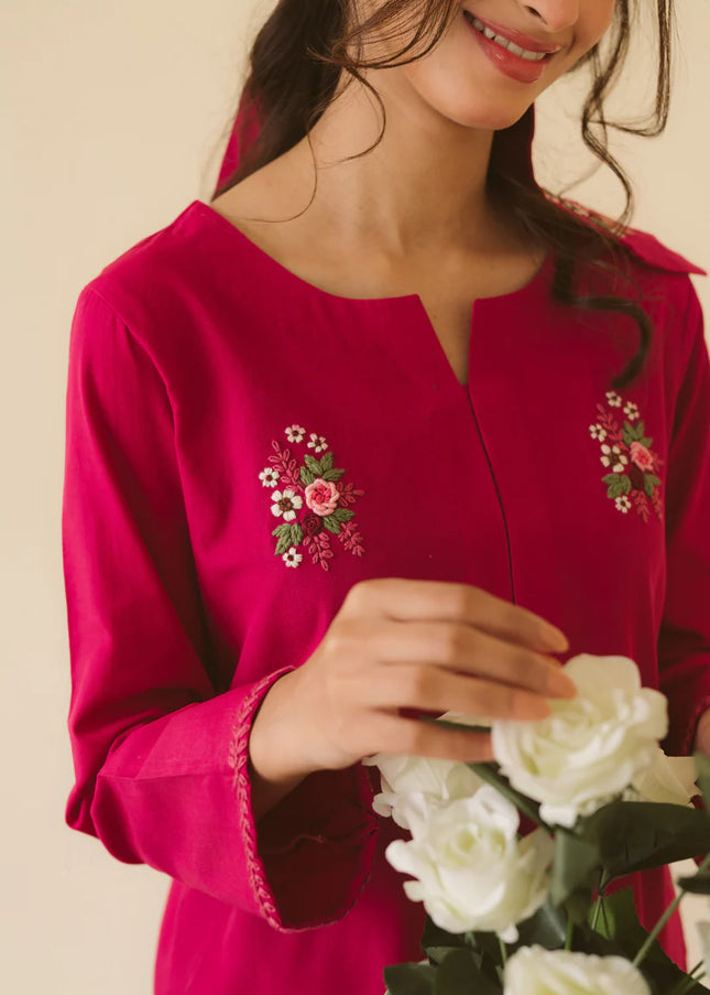 PASHMA KHAN - Dear October - Winter Basics - Pink Sorbet