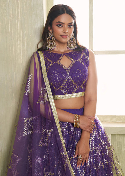 Butterfly Net Embroidered Lehenga Choli Series