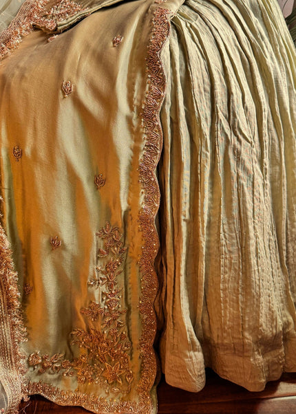 Pistachio Lehenga Set - Couture Collection