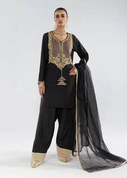 Elysian Luxury Pret | Obsidian