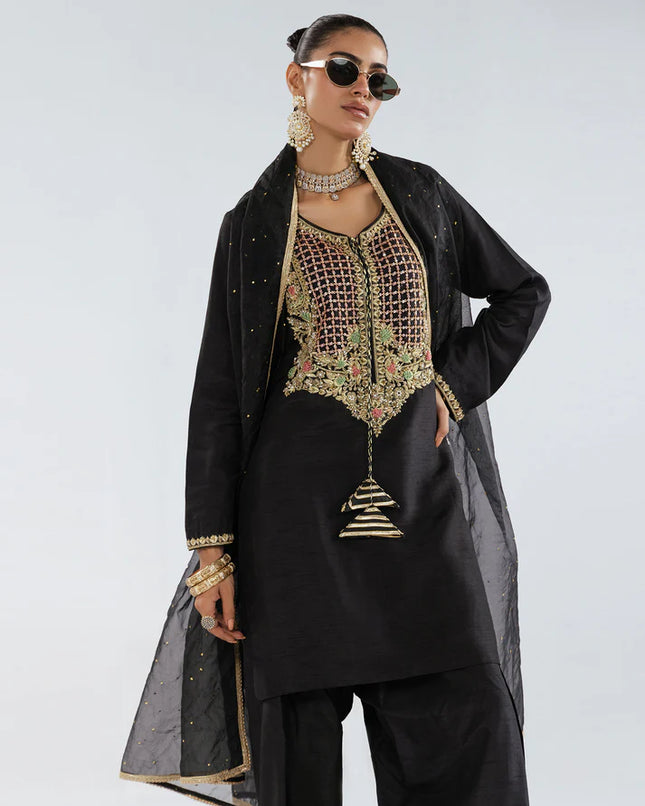 Elysian Luxury Pret | Obsidian