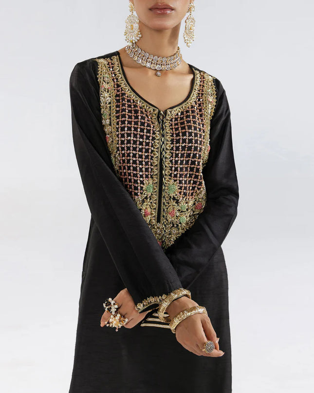 Elysian Luxury Pret | Obsidian