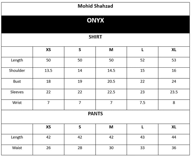 Mohid Shahzad | Luxury Pret '26 - Onyx