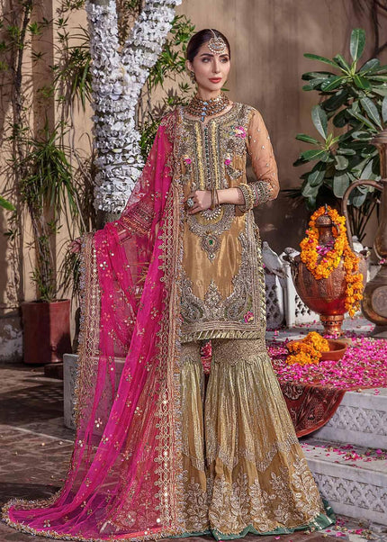 Pure Resham Mesuri Hand Embroidered P-231