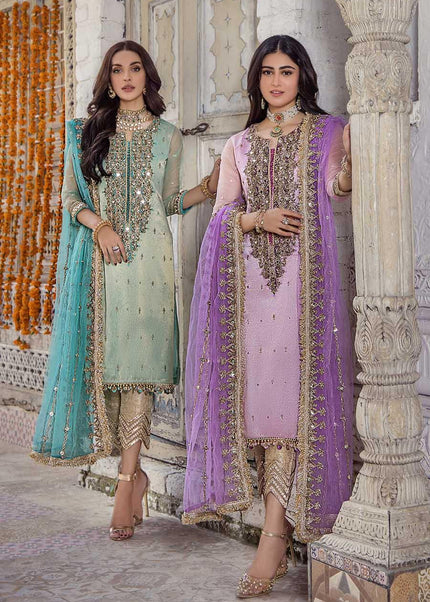 Pure Resham Karandi Hand Embroidered P-236
