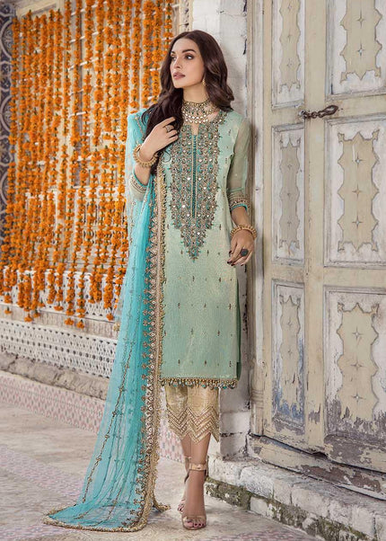 Pure Resham Karandi Hand Embroidered P-236