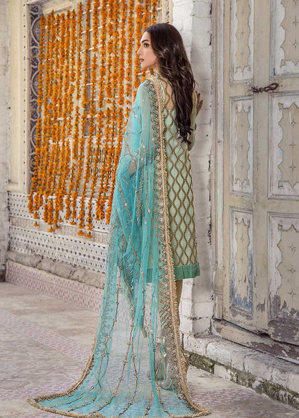 Pure Resham Karandi Hand Embroidered P-236