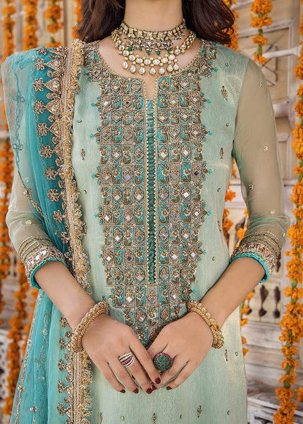 Pure Resham Karandi Hand Embroidered P-236