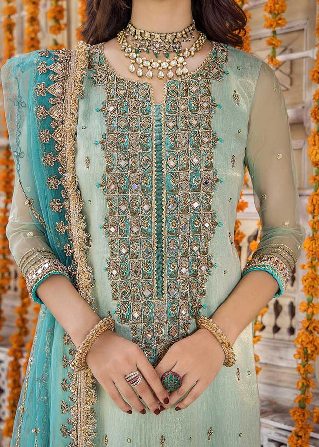 Pure Resham Karandi Hand Embroidered P-236