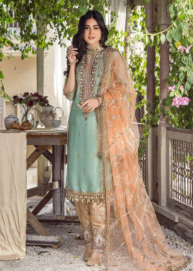 Pure Resham Mesuri Hand Embroidered P-237