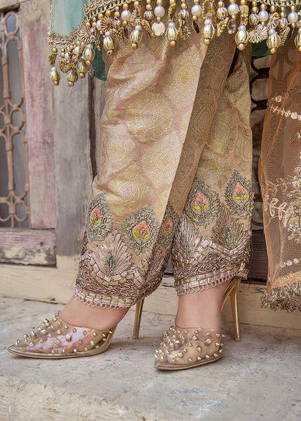 Pure Resham Mesuri Hand Embroidered P-237